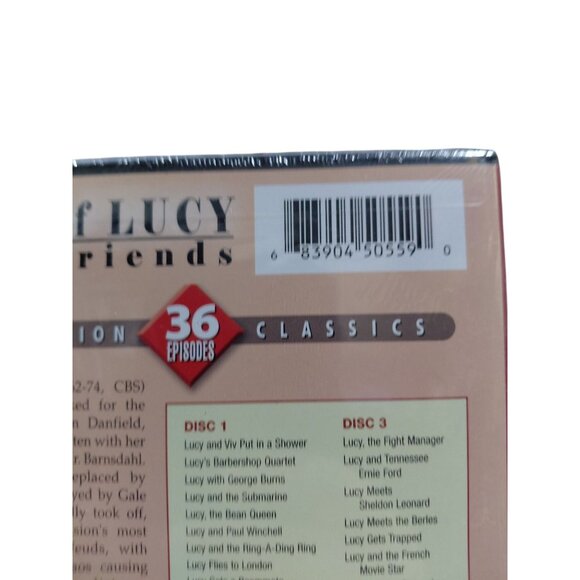 Best Of Lucy And Friends DVD Set 36 Episodes Classic TV Comedy New Sealed - Picture 5 of 6